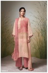 Emiliana 2655 By Ganga Embroidery Printed Linen Dress Material Wholesale Shop In Surat